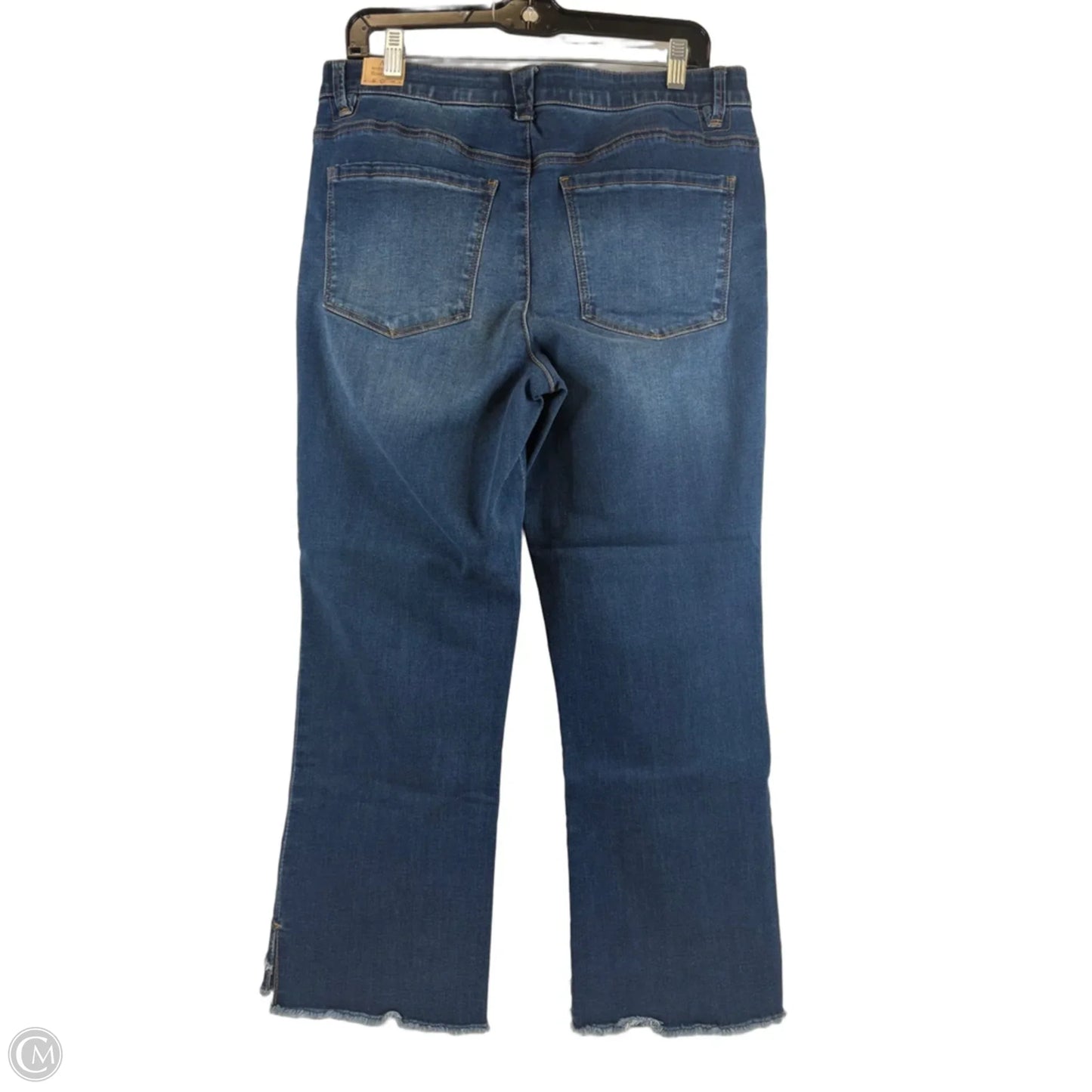 Jeans Straight By Democracy In Blue Denim, Size: 12