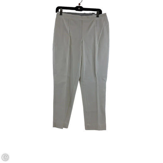 Pants Dress By Isaac Mizrahi Live Qvc In White, Size: 10p