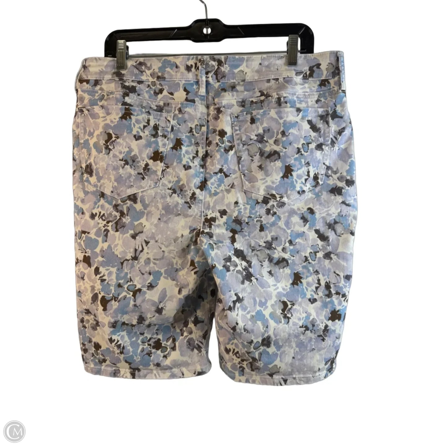 Shorts By Not Your Daughters Jeans In Purple & White, Size: 14