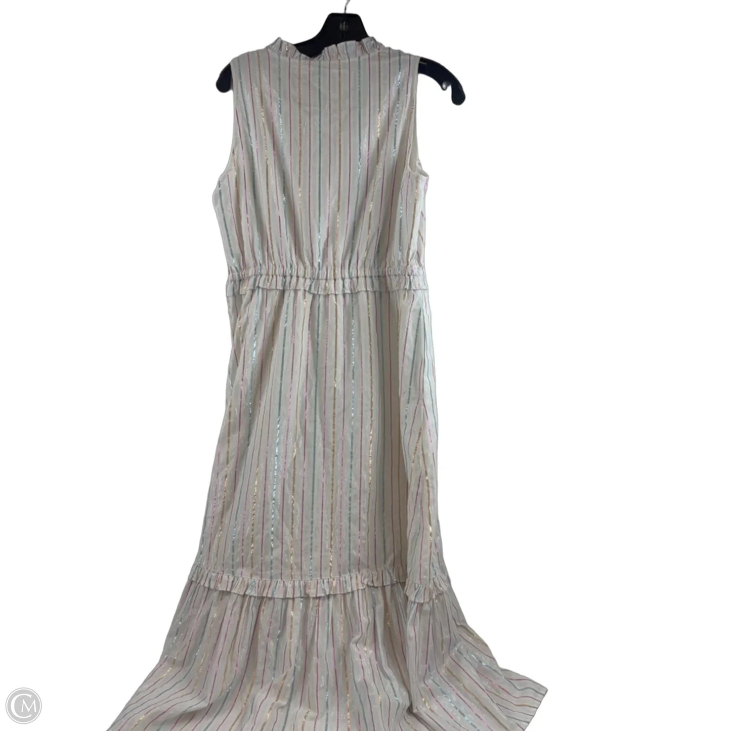 Dress Casual Maxi By J. Crew In Striped Pattern, Size: S