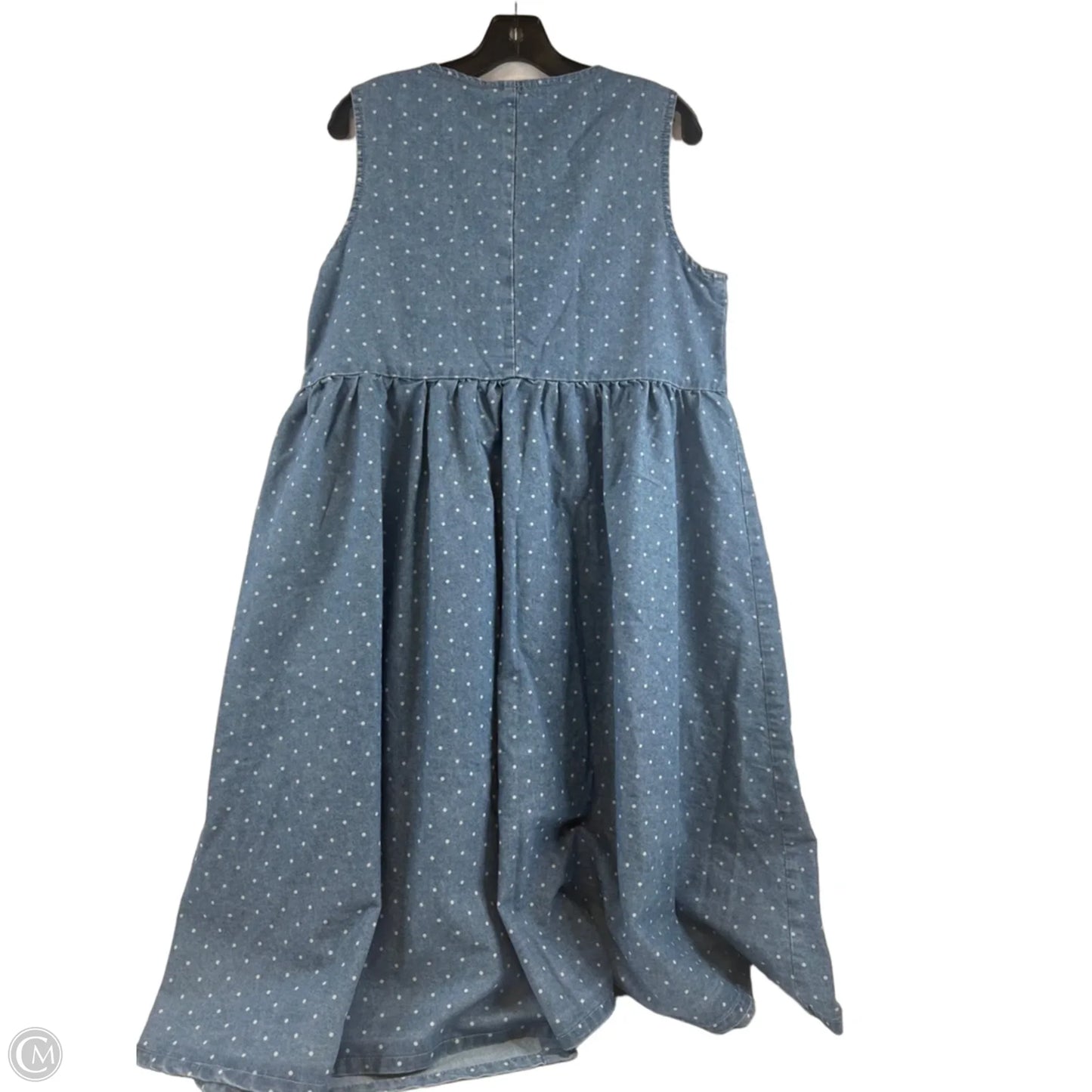 Dress Casual Maxi By Dazy In Polkadot Pattern, Size: M