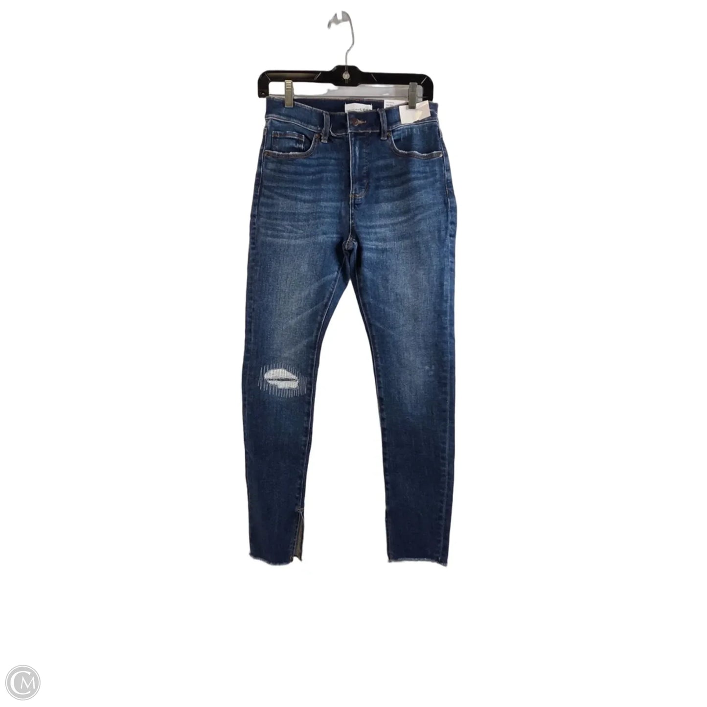 Jeans Skinny By Loft In Blue Denim, Size: 2