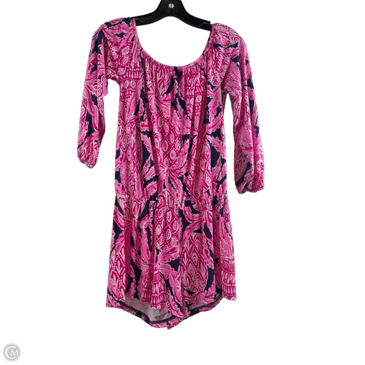 Romper Designer By Lilly Pulitzer In Pink, Size: Xs