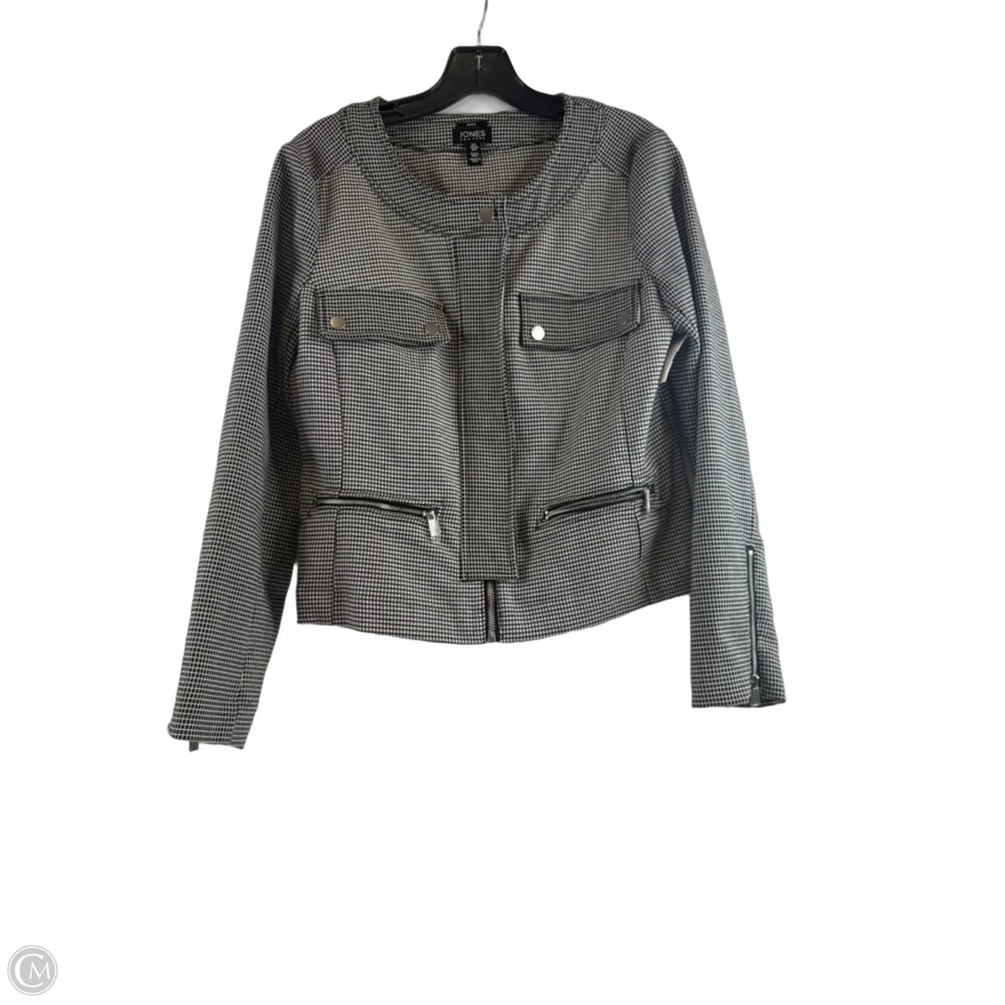 Blazer By Jones New York In Black & White, Size: S