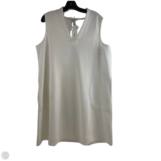 Dress Casual Midi By Spanx In White, Size: 1x