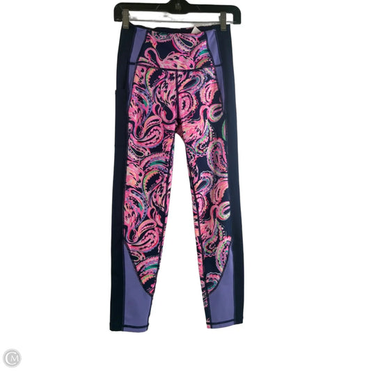 Pants Designer By Lilly Pulitzer In Pink & Purple, Size: S