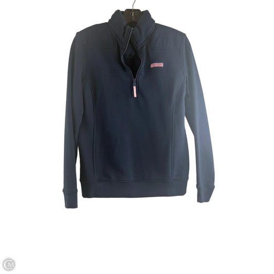 Sweatshirt Collar By Vineyard Vines In Navy, Size: S