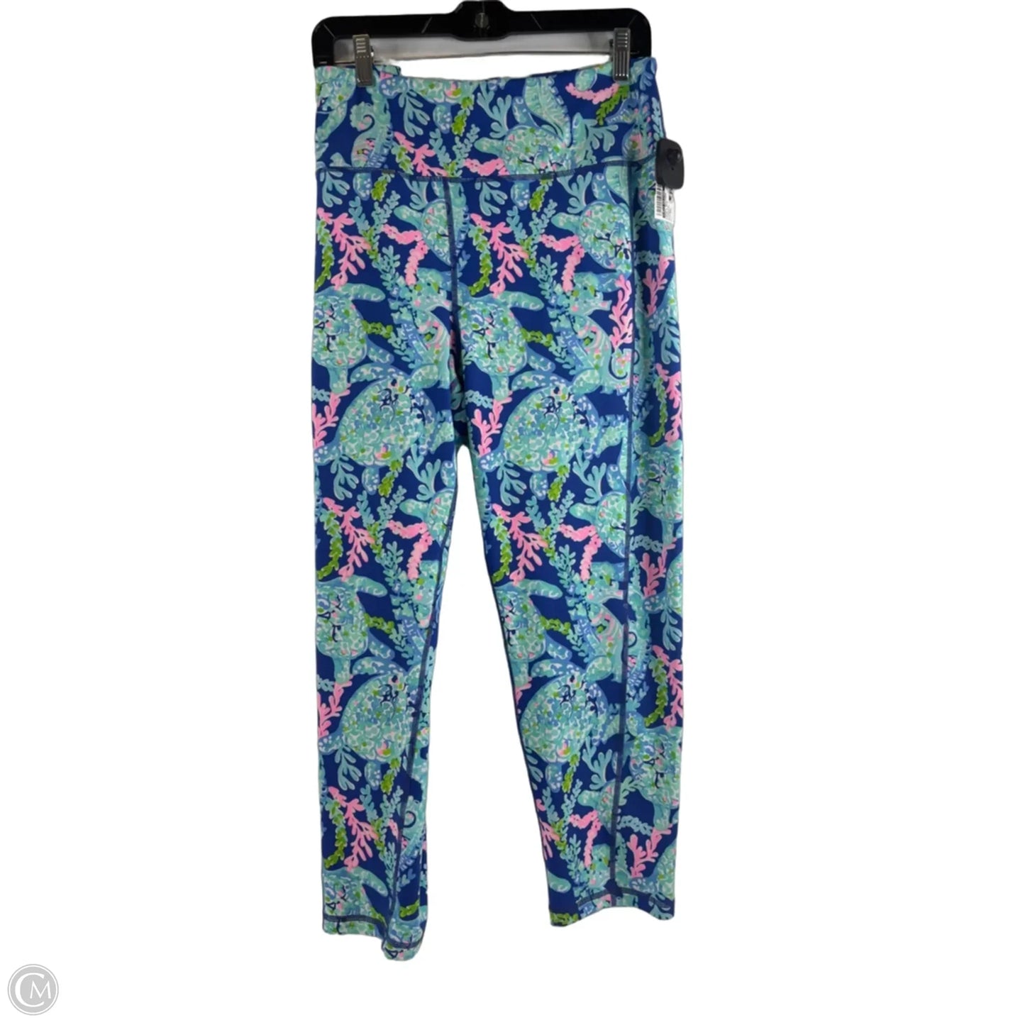 Pants Designer By Lilly Pulitzer In Blue & Pink, Size: Xxl