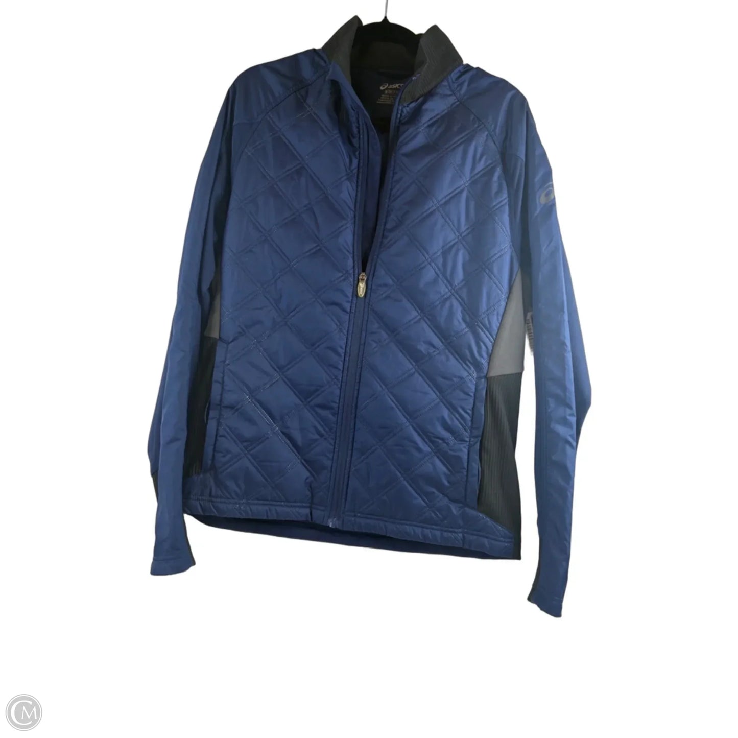 Athletic Jacket By Asics In Animal Print, Size: S