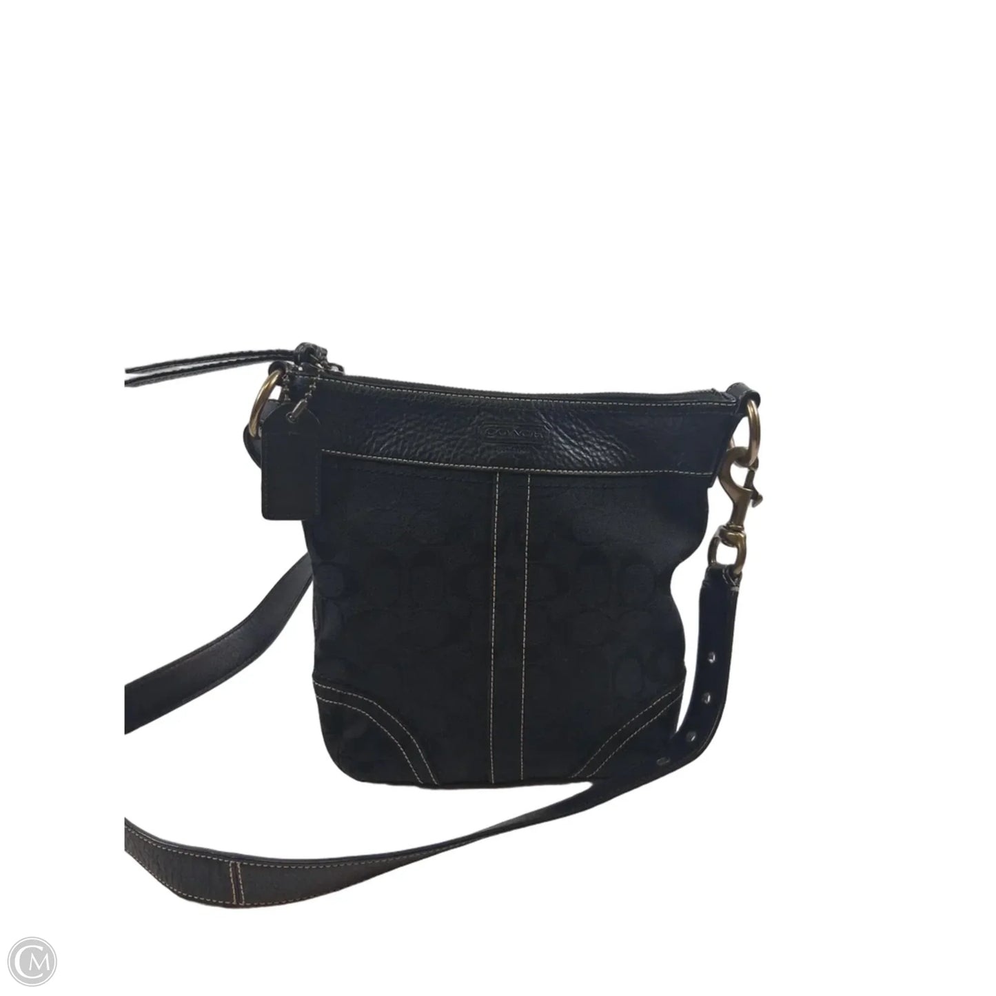Crossbody Designer By Coach, Size: Medium