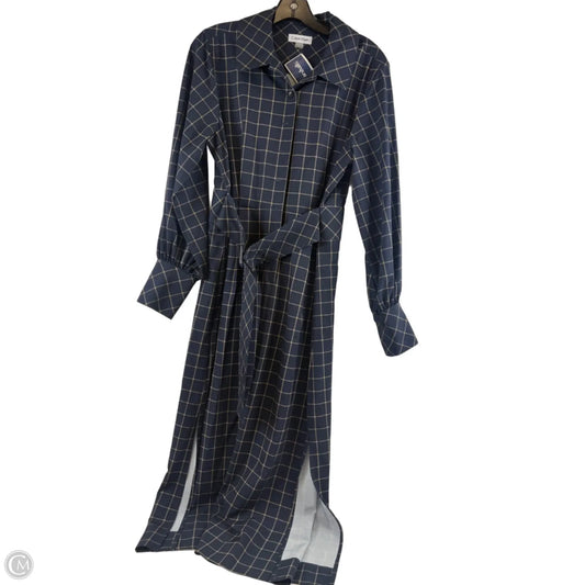 Dress Casual Maxi By Calvin Klein In Navy, Size: M