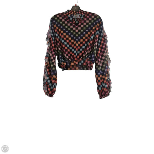 Top Long Sleeve Designer By Farm Rio In Multi-colored, Size: M