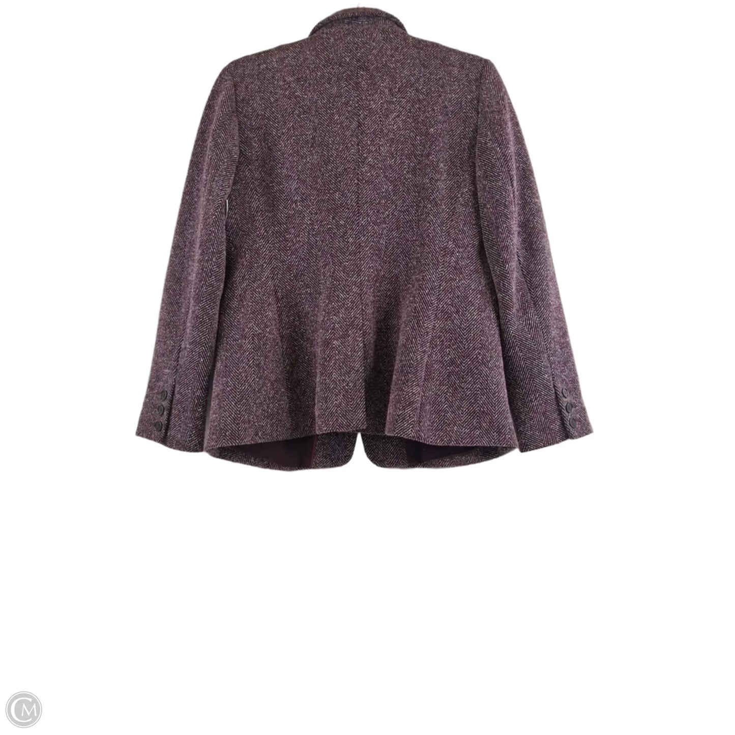 Blazer By Loft In Maroon, Size: Mp