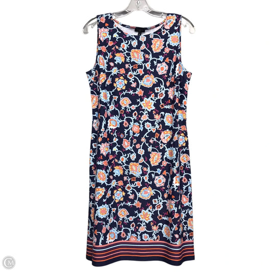 Dress Casual Short By Talbots In Floral Print, Size: M