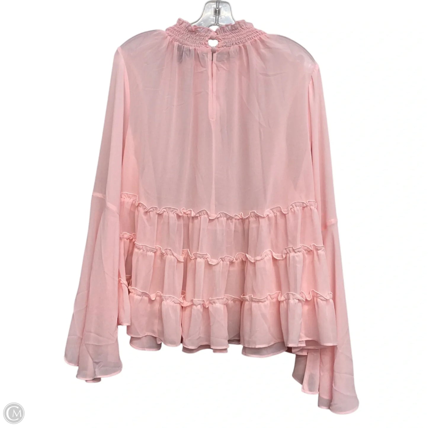 Top Long Sleeve By Torrid In Pink, Size: 2x