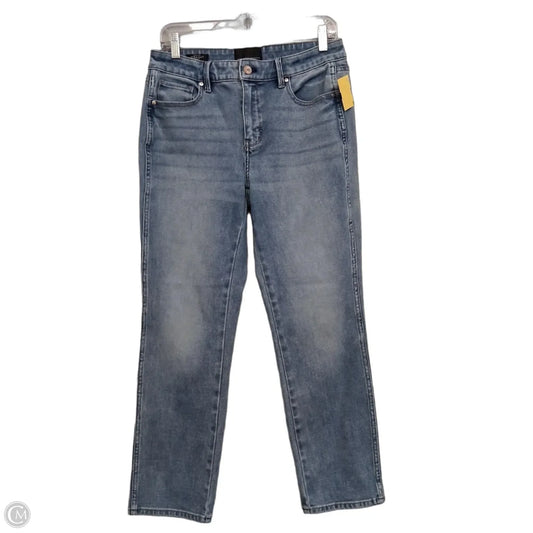 Jeans Straight By White House Black Market In Blue Denim, Size: 6