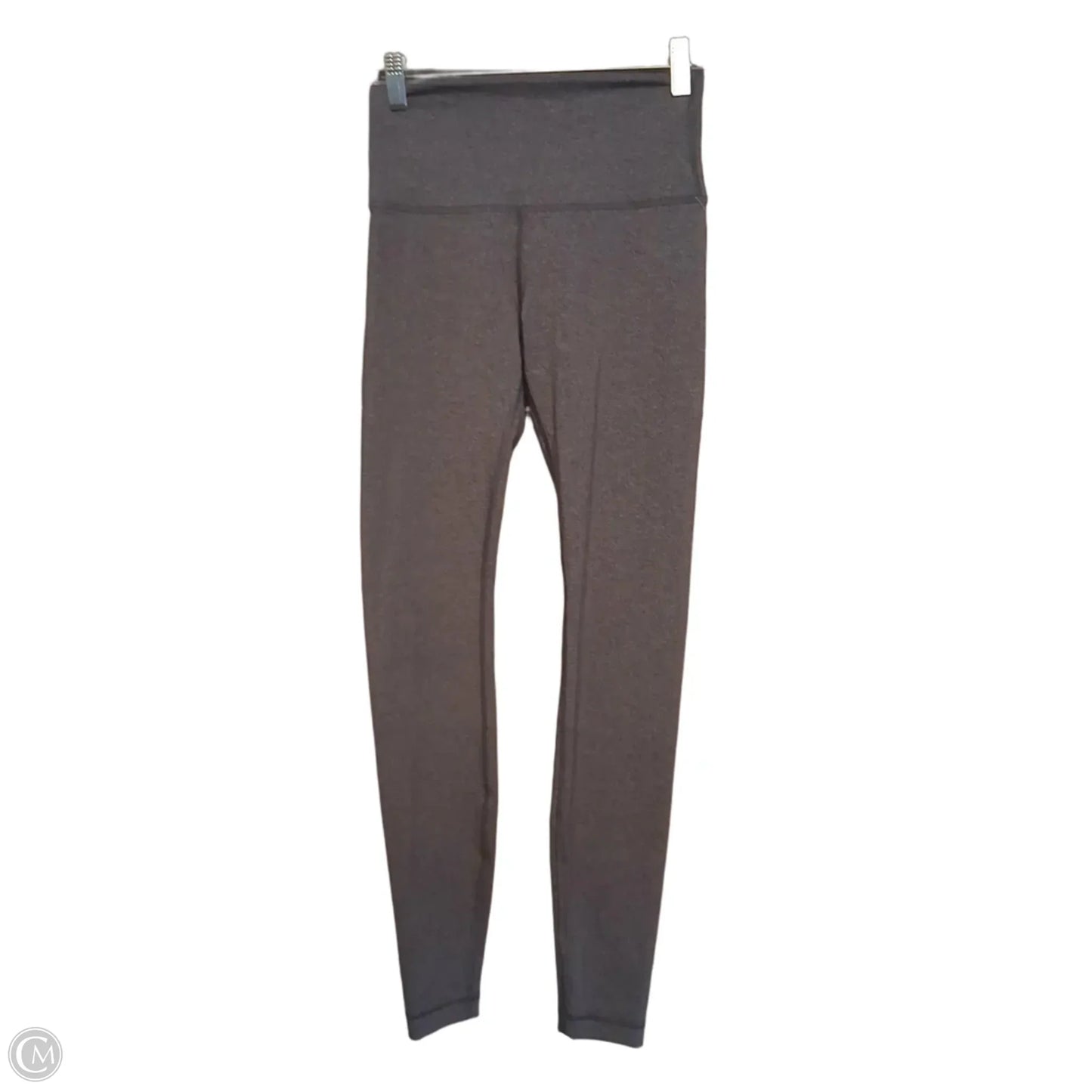 Athletic Leggings By Lululemon In Grey, Size: S