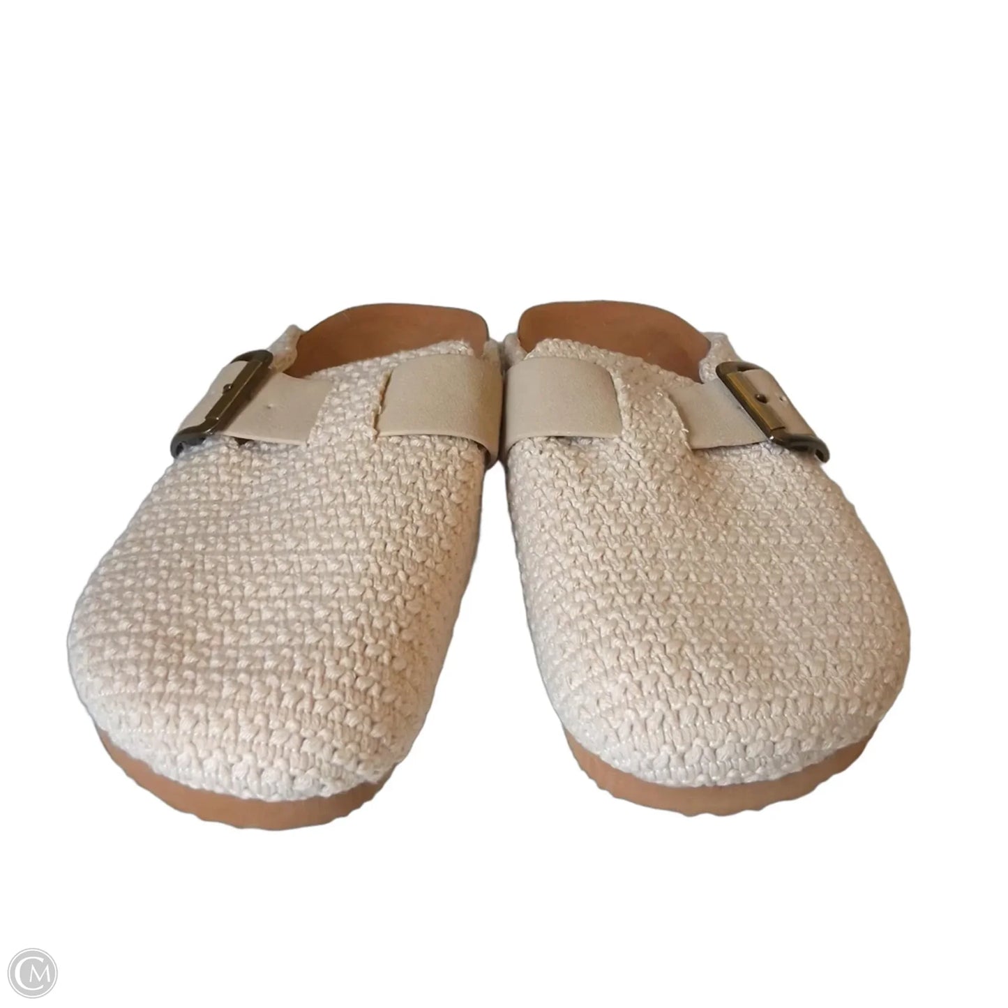Shoes Flats By Torrid In Cream, Size: 7.5 Wide