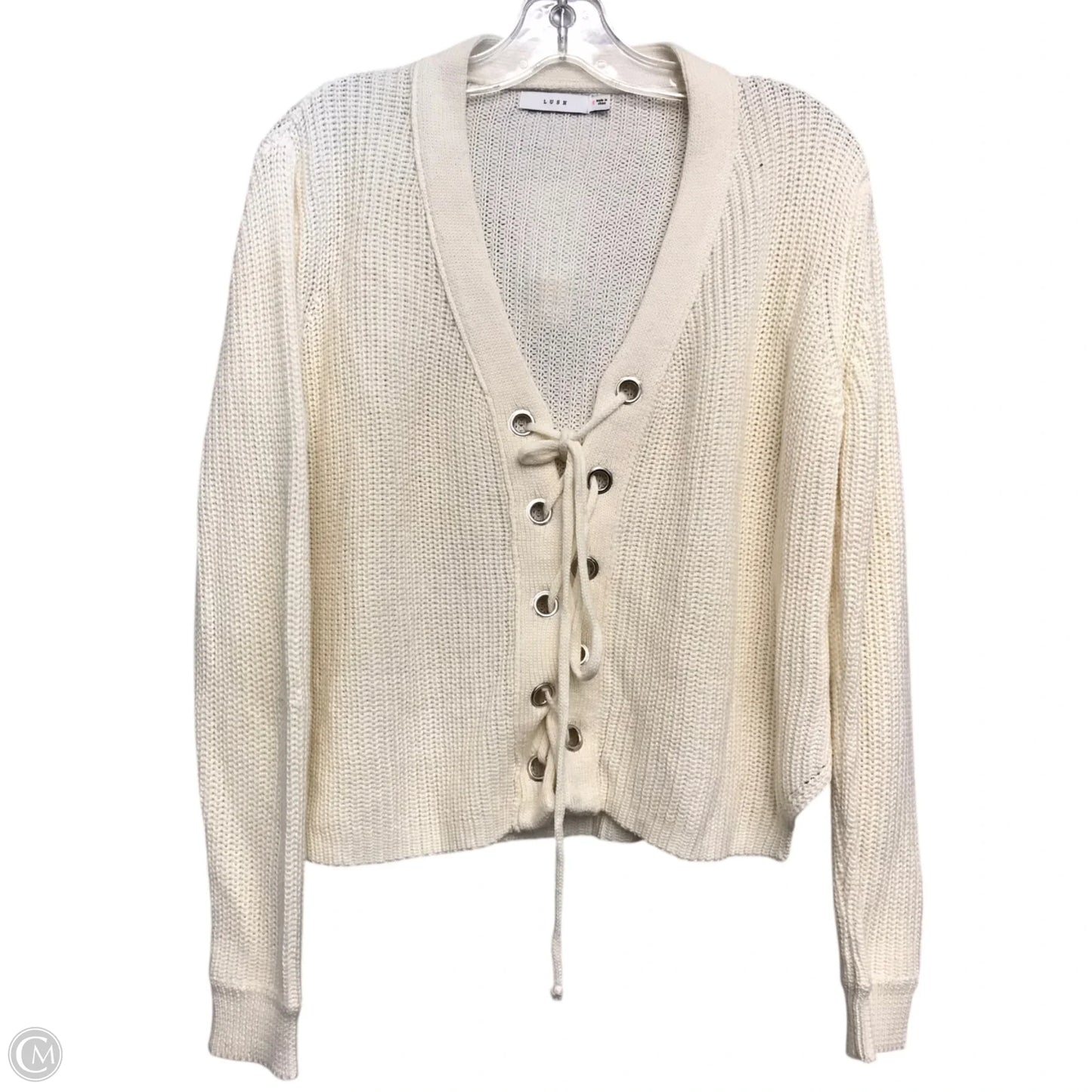 Sweater By Lush In Cream, Size: S