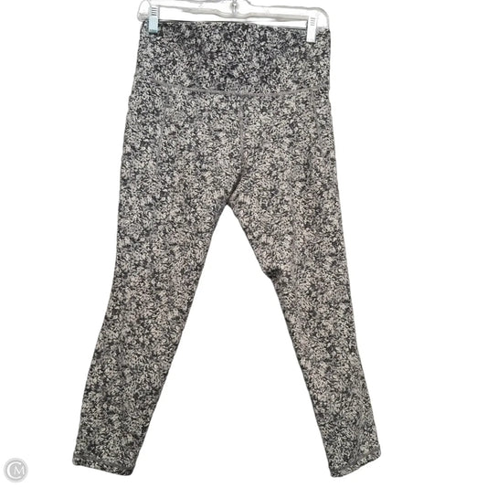 Athletic Leggings Capris By Athleta In Black & White, Size: M
