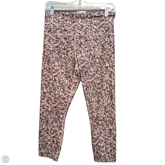 Athletic Leggings Capris By Athleta In Pink, Size: M