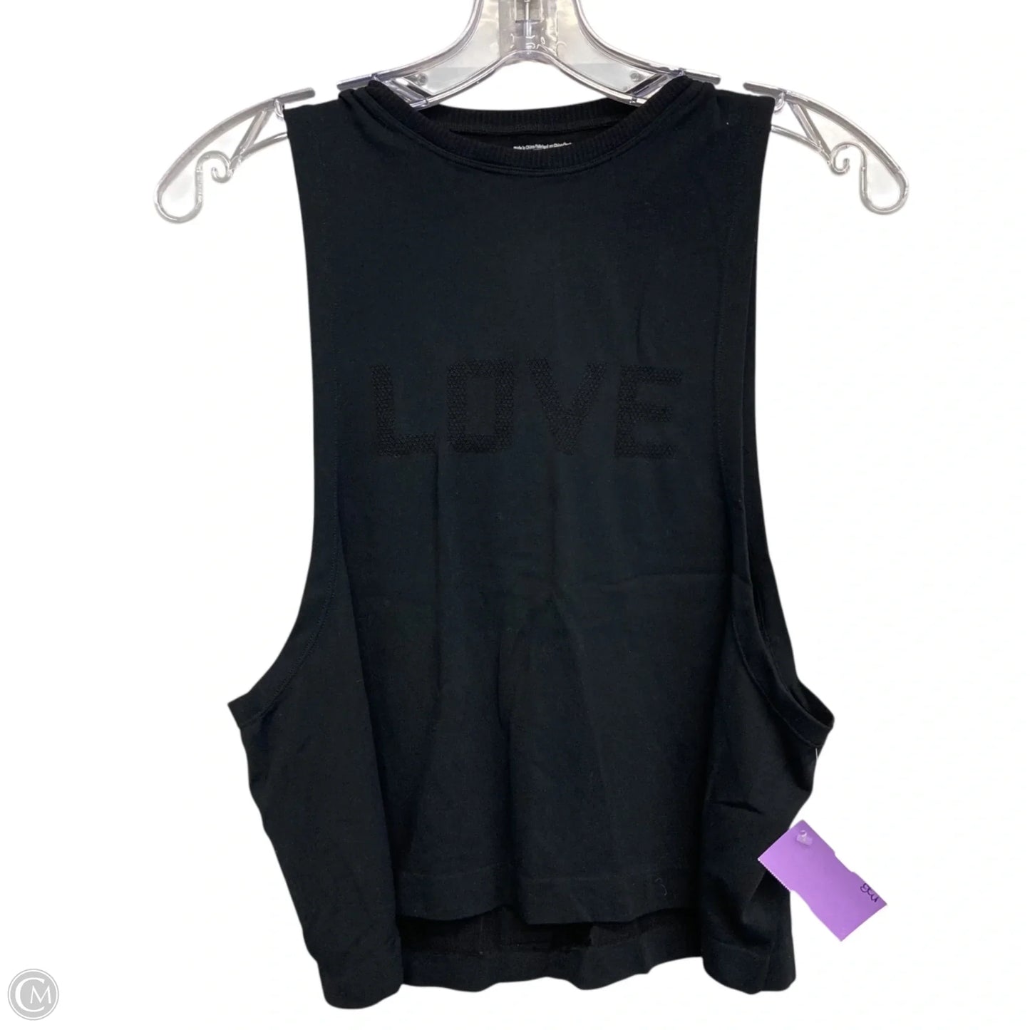 Tank Top By Pink In Black, Size: Xs