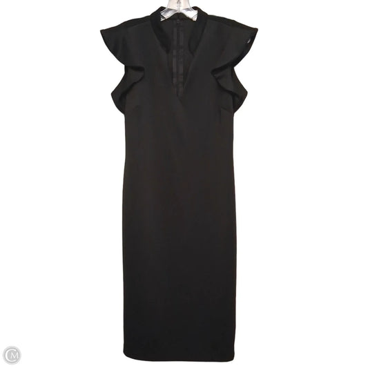 Dress Party Midi By New York And Co In Black, Size: S