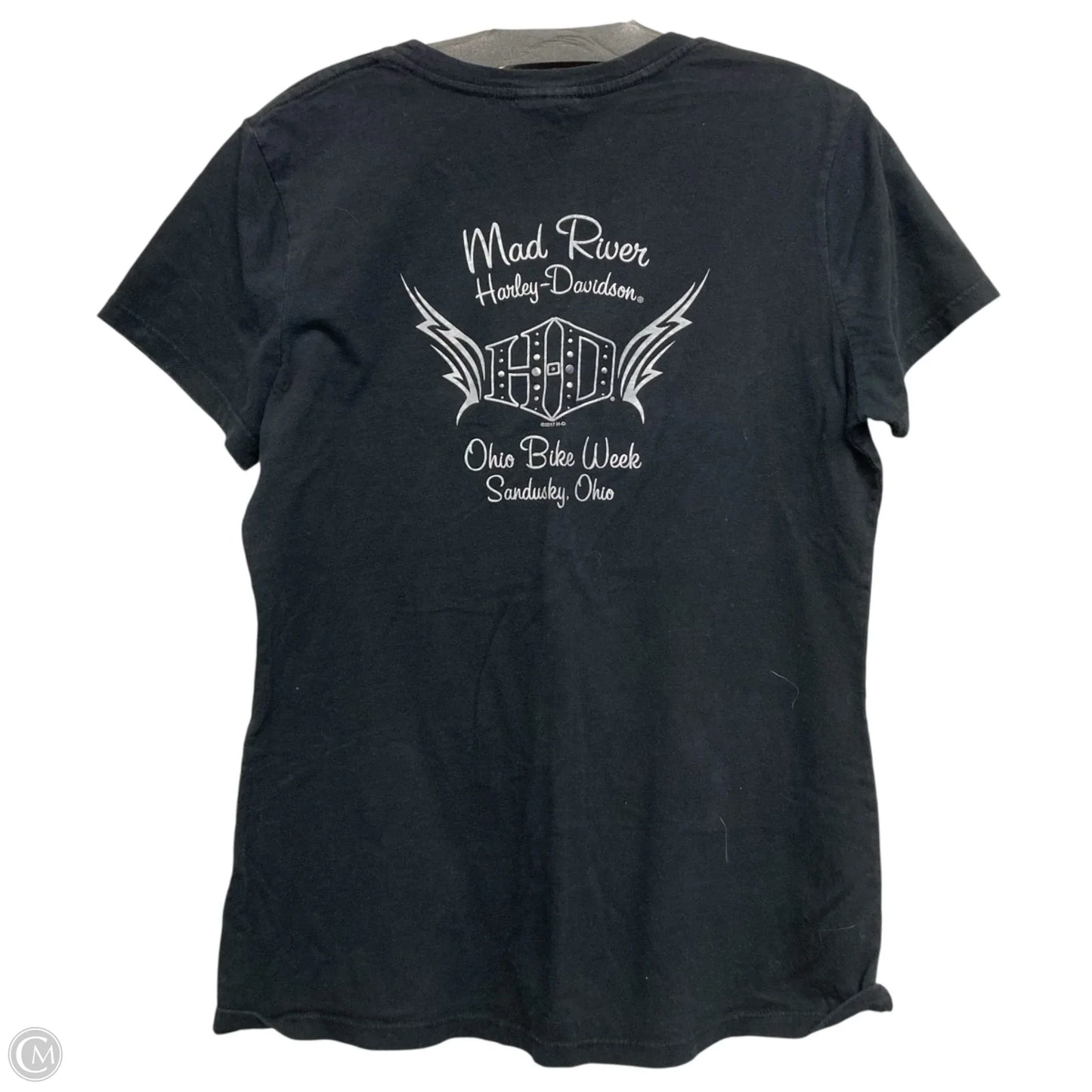 Top Short Sleeve Basic By Harley Davidson In Black, Size: M