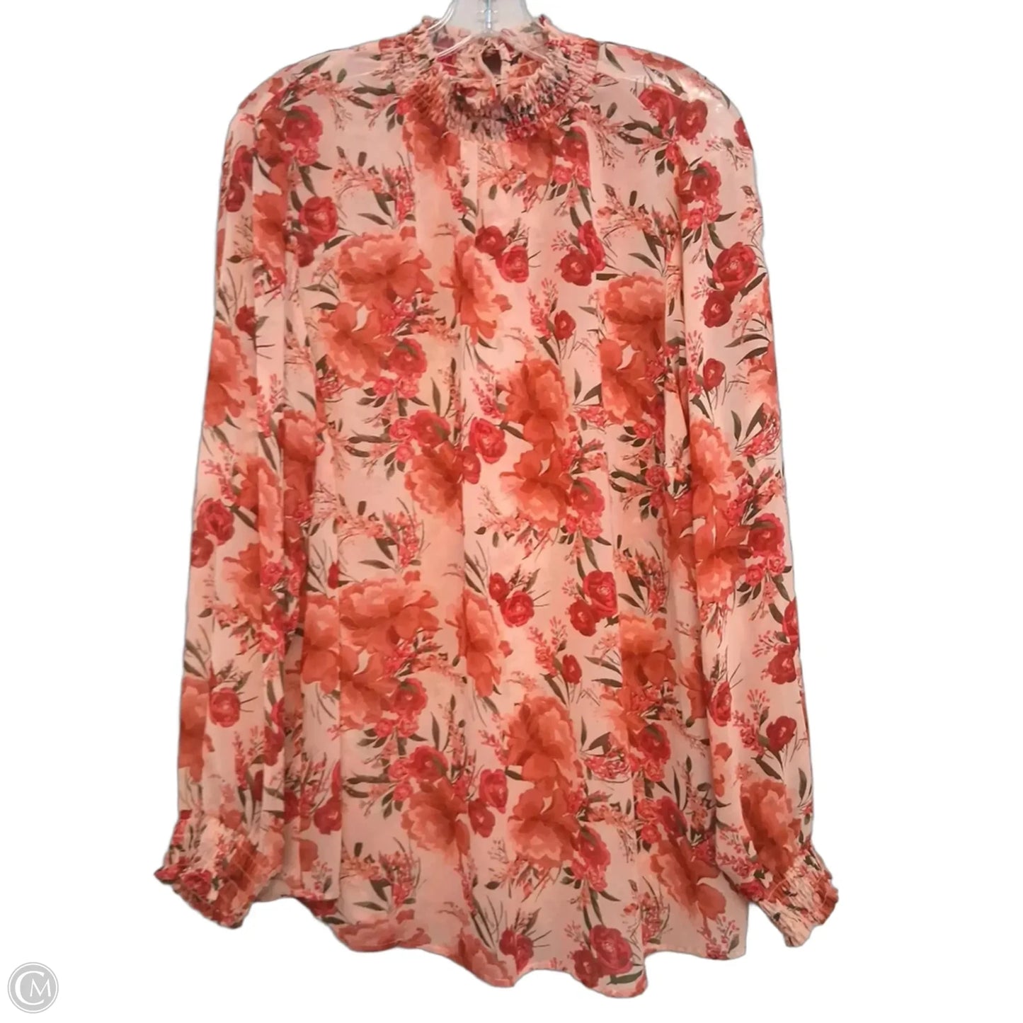 Top Long Sleeve By Torrid In Floral Print, Size: 3x
