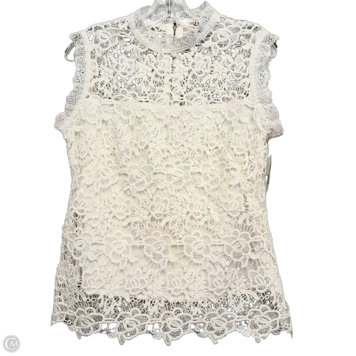 Top Sleeveless By Nanette By Nanette Lepore In White, Size: M