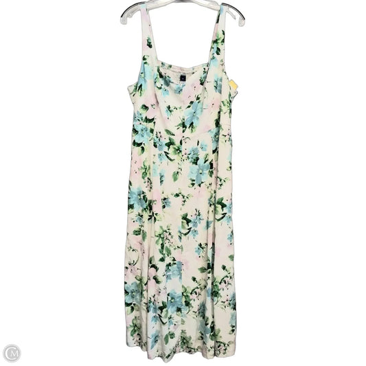 Dress Casual Maxi By Old Navy In Floral Print, Size: Xl