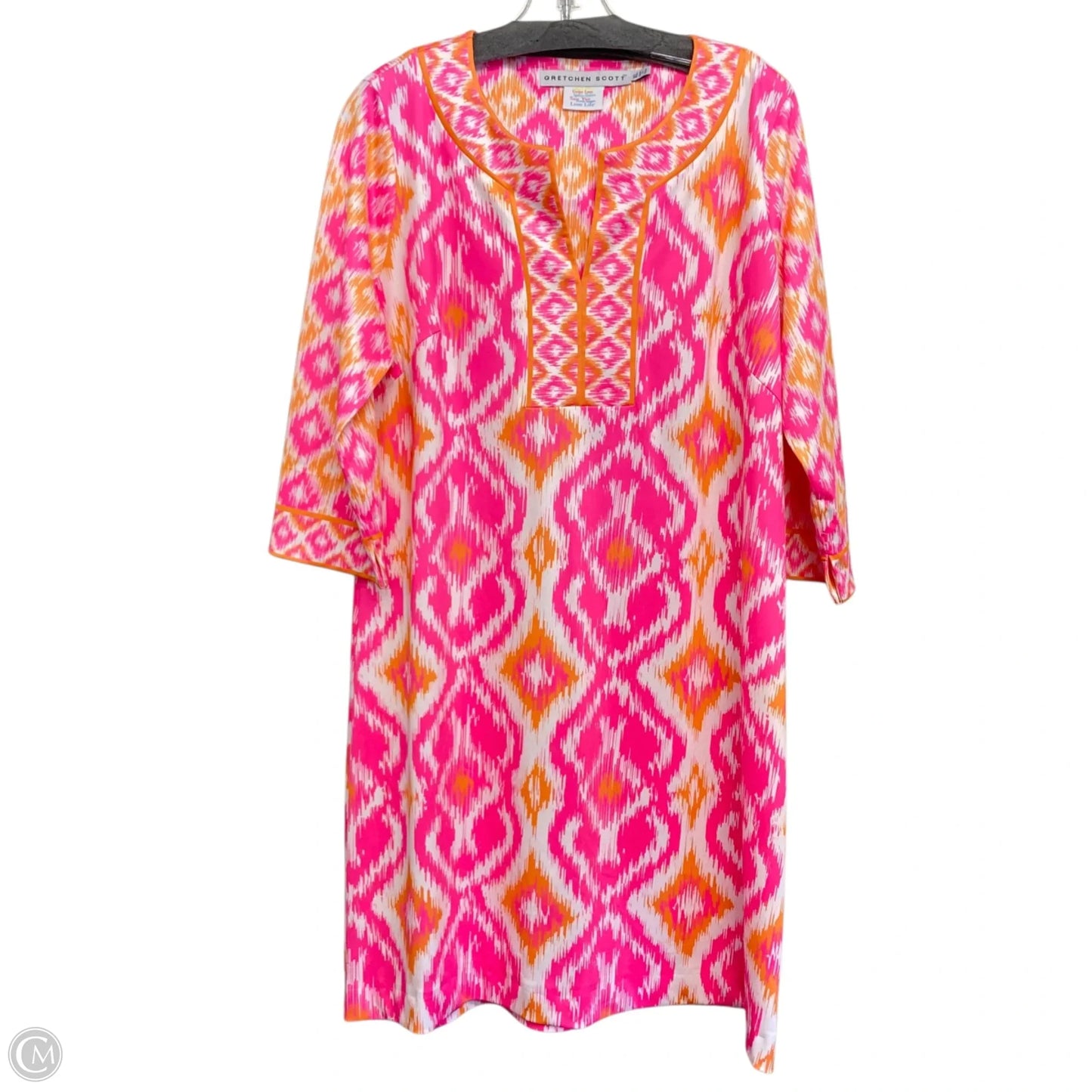 Dress Casual Short By Gretchen Scott In Pink, Size: Xl