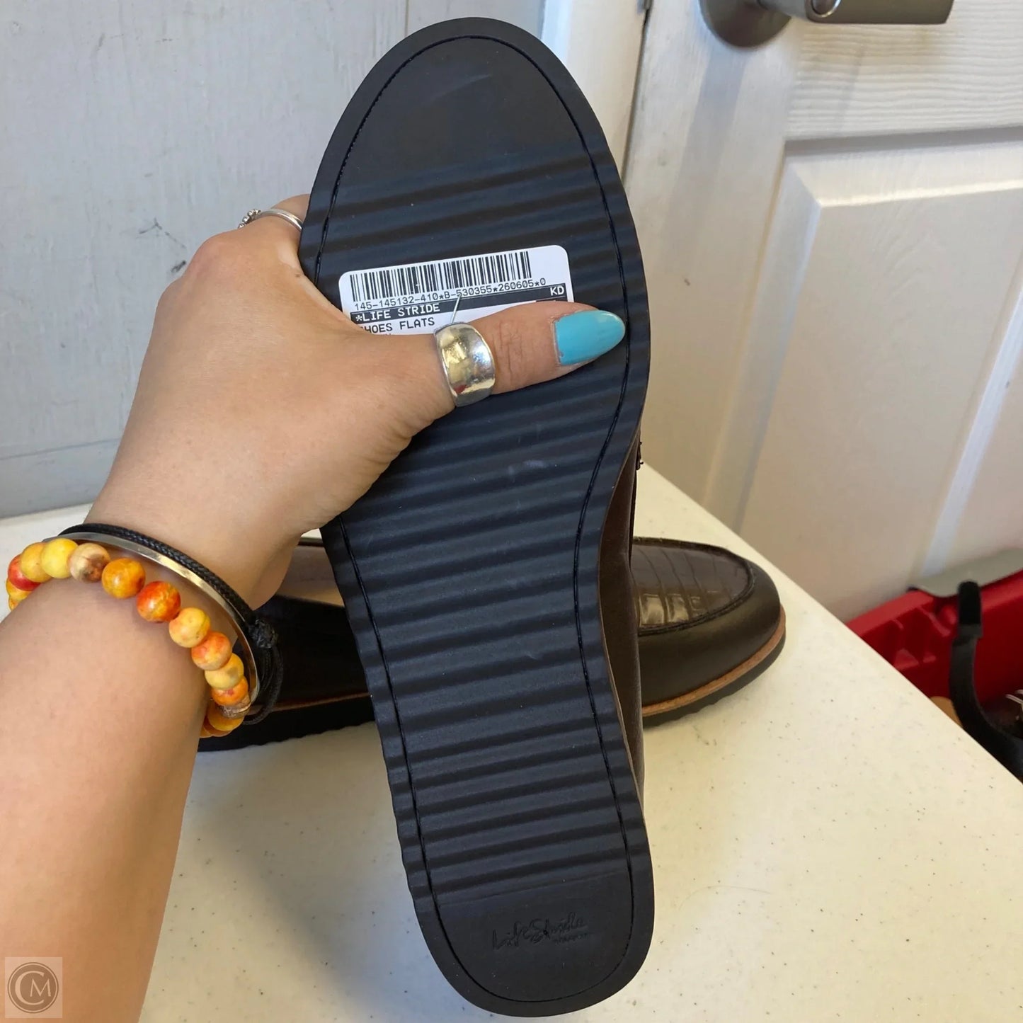 Shoes Flats By Life Stride In Brown, Size: 8