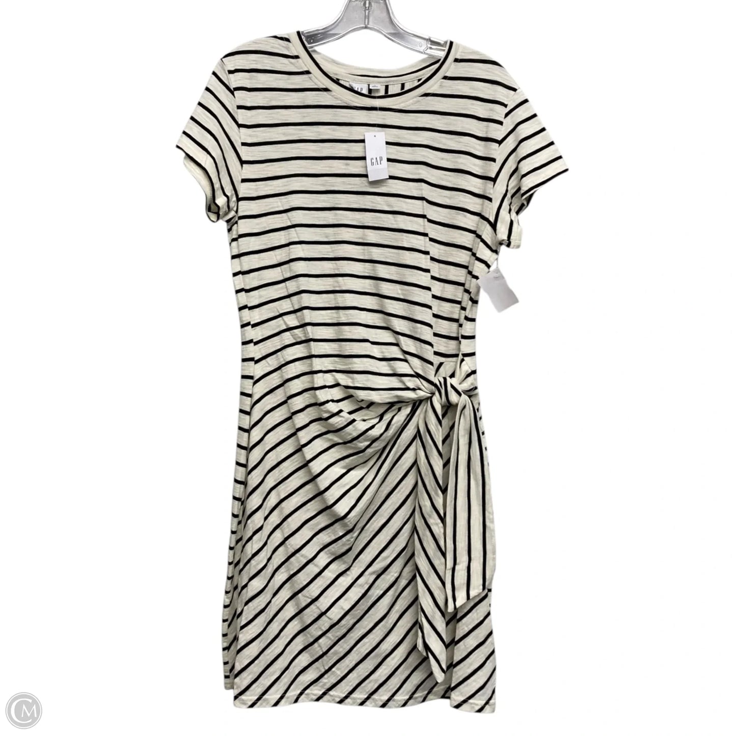 Dress Casual Short By Gap In Striped Pattern, Size: M