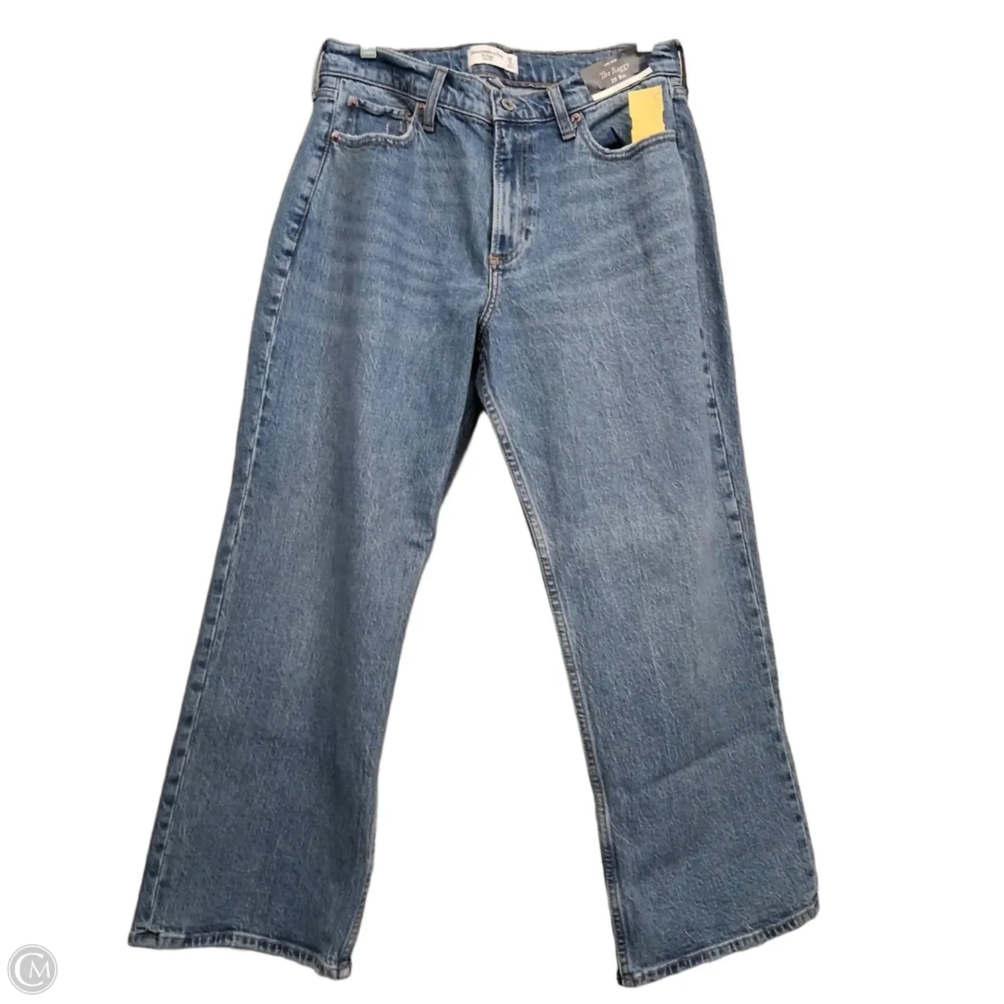 Jeans Wide Leg By Abercrombie And Fitch In Blue, Size: 8