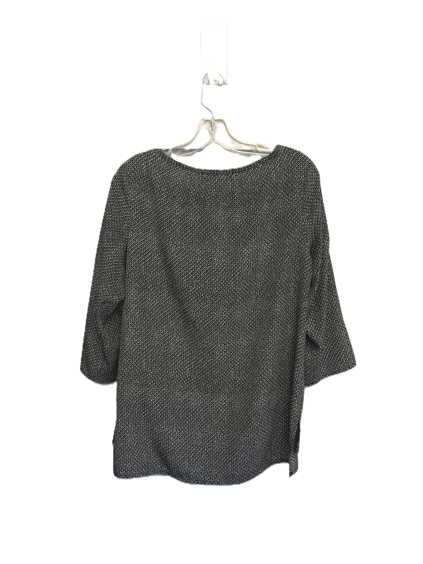 Black & White Top 3/4 Sleeve By Michael Kors, Size: S