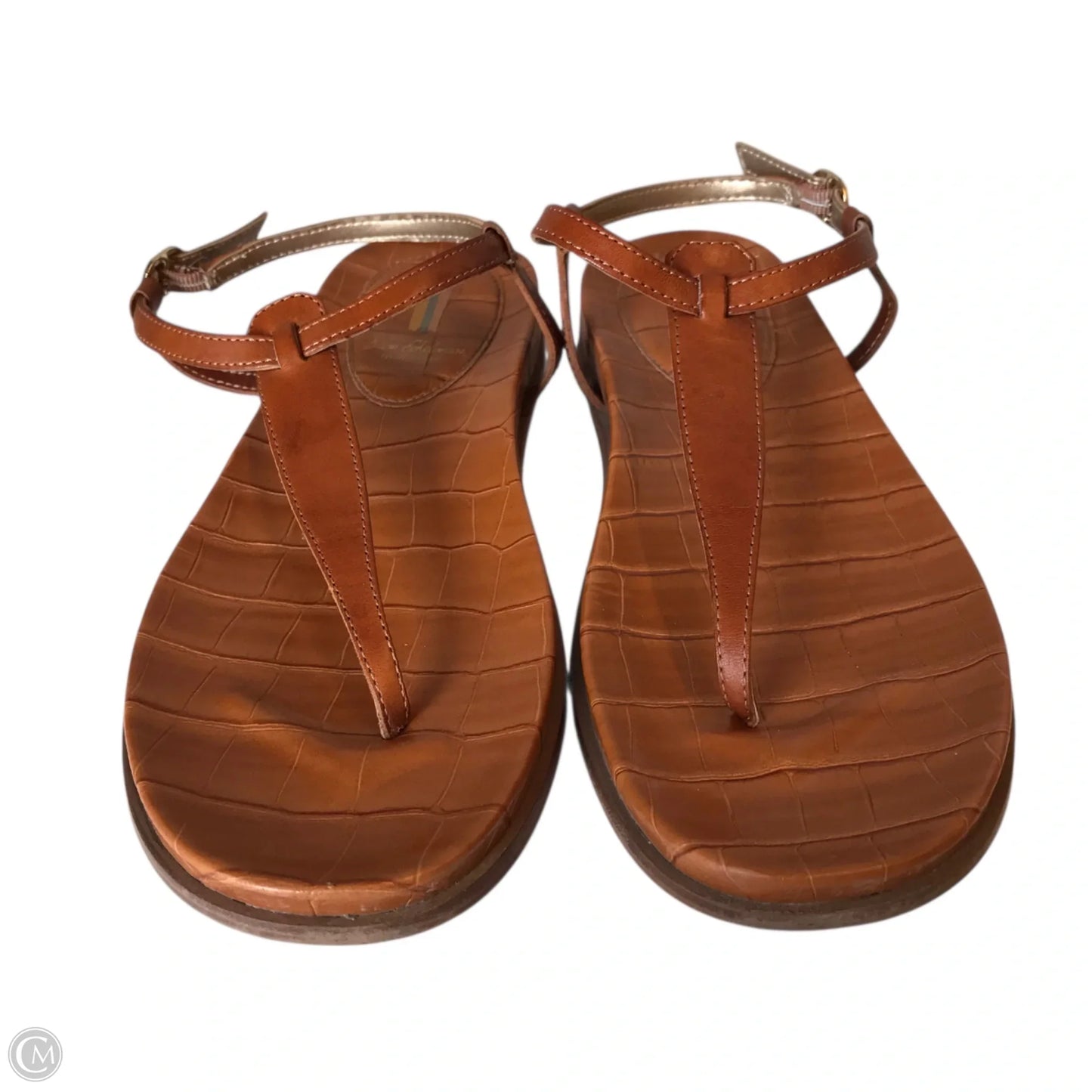 Sandals Flats By Sam Edelman In Brown, Size: 6.5