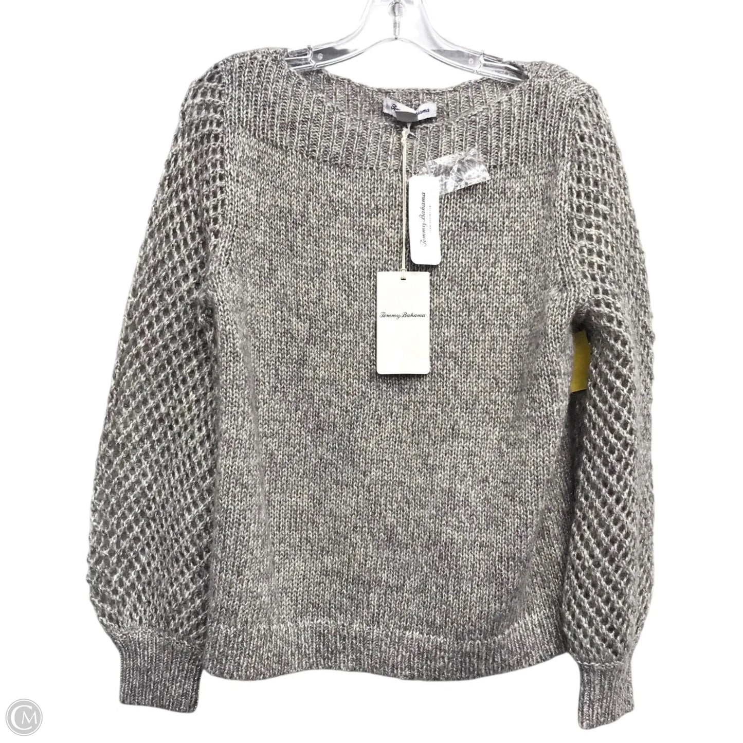 Sweater By Tommy Bahama In Grey & Tan, Size: Xs