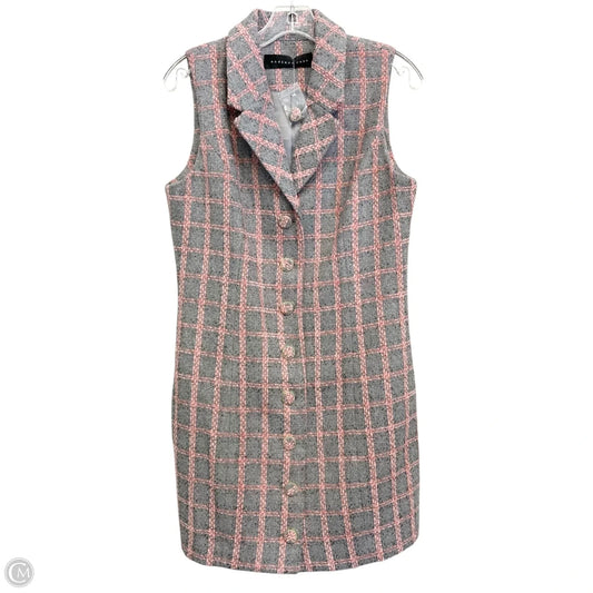 Dress Casual Short By Endless Rose In Plaid Pattern, Size: M