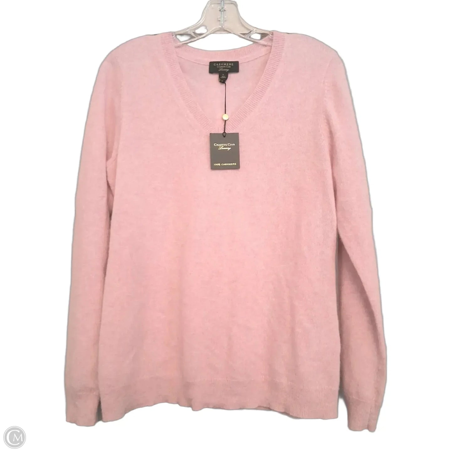 Sweater Cashmere By Charter Club In Pink, Size: L