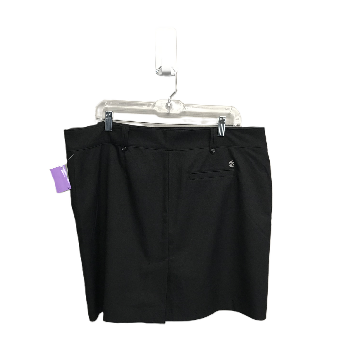 Black Athletic Skort By Izod, Size: Xl