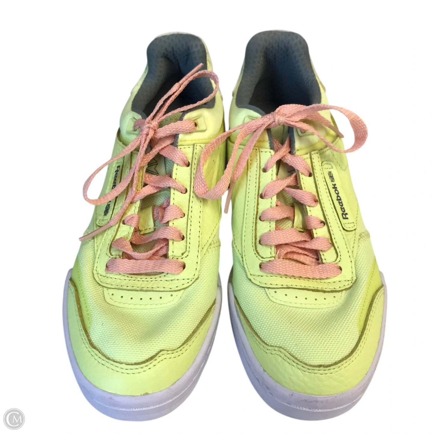 Shoes Athletic By Reebok In Yellow, Size: 7