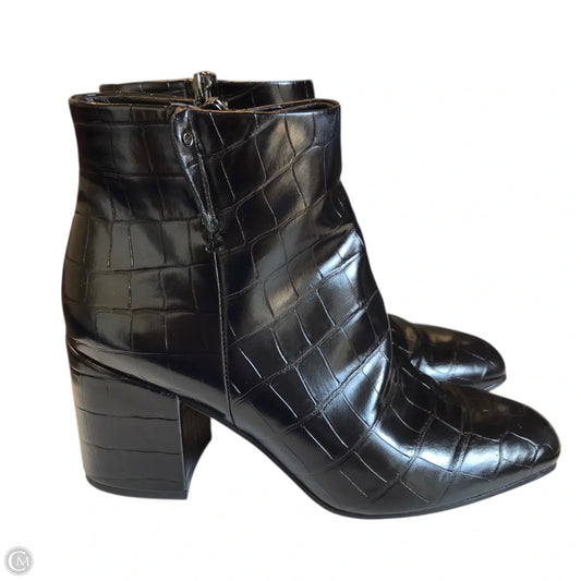 Boots Ankle Heels By Franco Sarto In Black, Size: 7