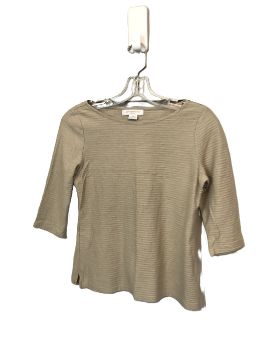 Top 3/4 Sleeve Basic By Liz Claiborne  Size: S