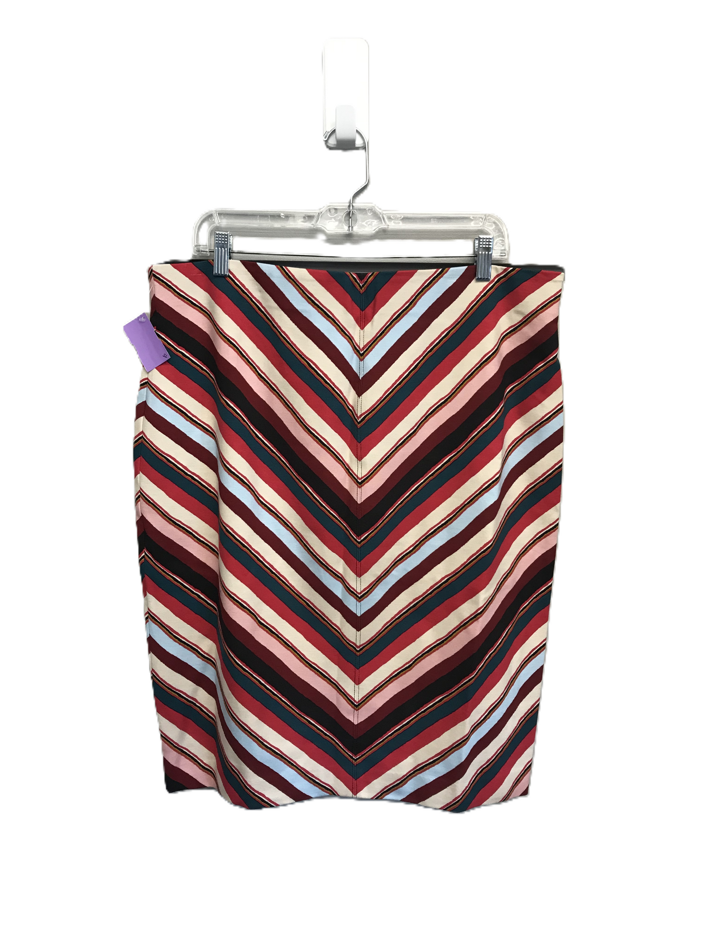 Multi-colored Skirt Mini & Short By Loft, Size: 16