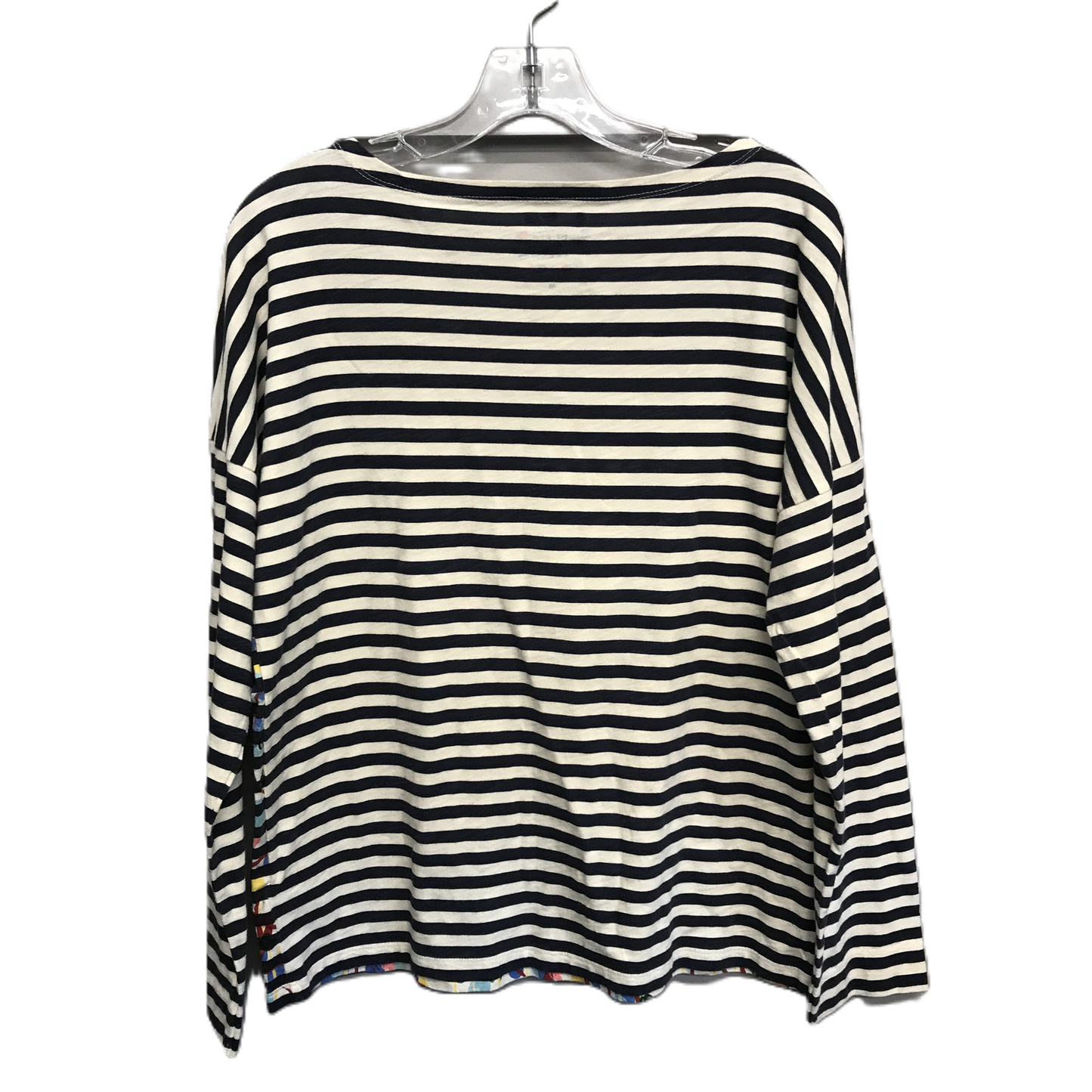 Top Long Sleeve Basic By J. Crew In Multi-colored, Size: 0