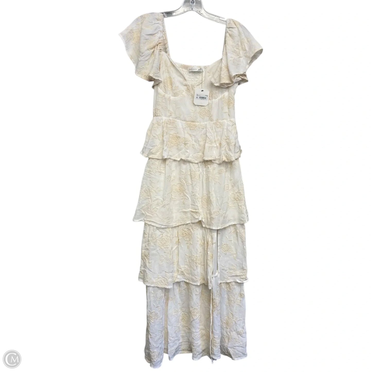 Dress Party Long By Altard State In Cream, Size: M