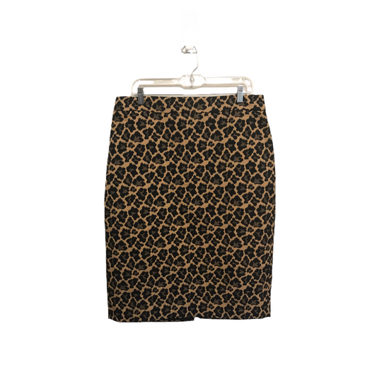 Animal Print Skirt Mini & Short By Talbots, Size: 14