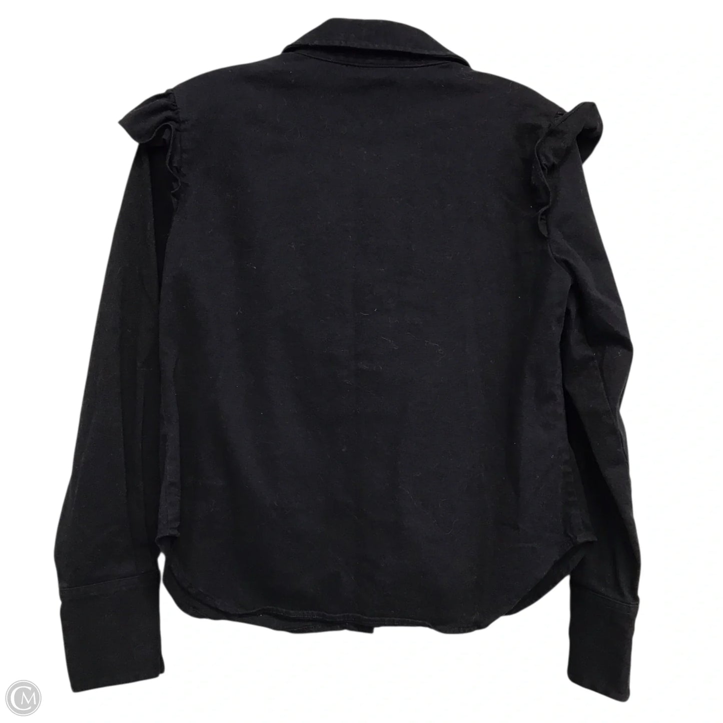 Top Long Sleeve By Bar Iii In Black, Size: S