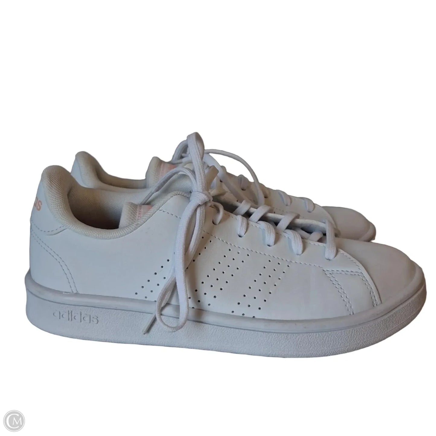 Shoes Athletic By Adidas In White, Size: 6